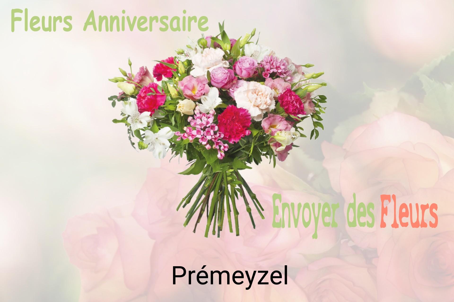 Bouquet de fleurs d’anniversaire livré à Prémeyzel