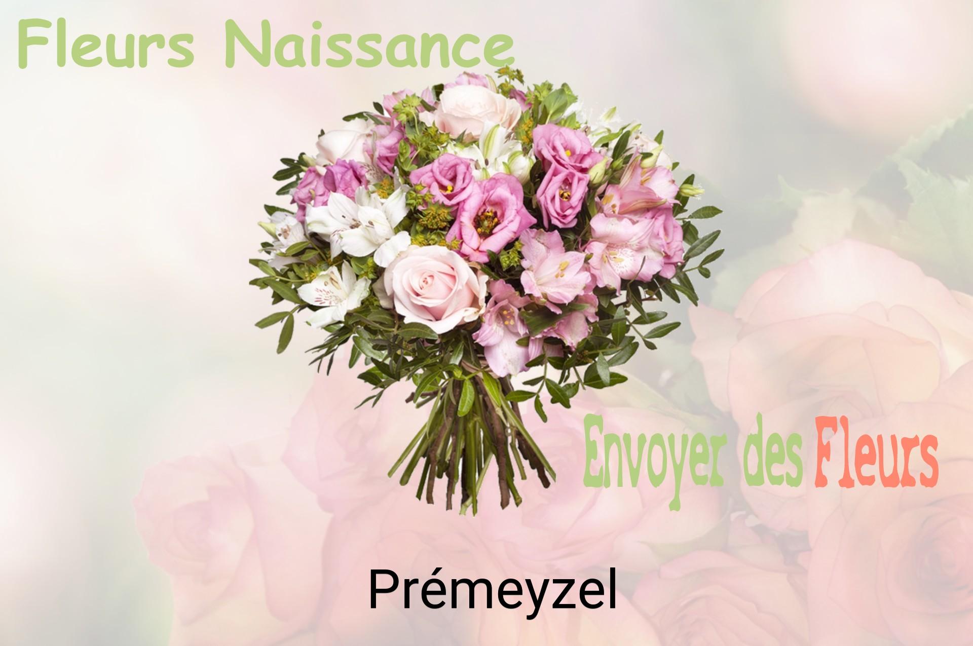 Bouquet de fleurs de naissance livré à Prémeyzel